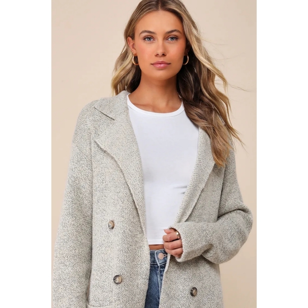 Lulus Sweater Coat - Picture 4 of 12
